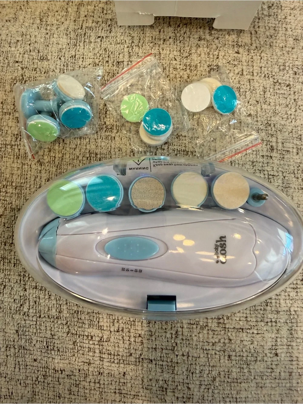 Blue Baby Nail Trimmer Kit